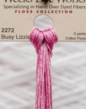 Weeks - Busy Lizzie 5 yards 6 strand skein 2272