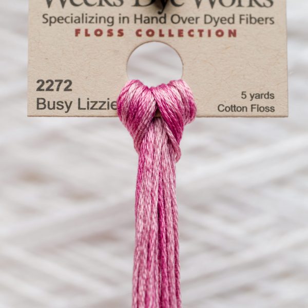 Weeks - Busy Lizzie 5 yards 6 strand skein 2272