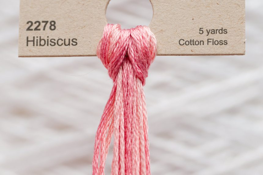 Weeks – Hibiscus 5 yards 6 strand skein 2278