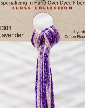 Weeks - Lavender 5 yards 6 strand skein 2301