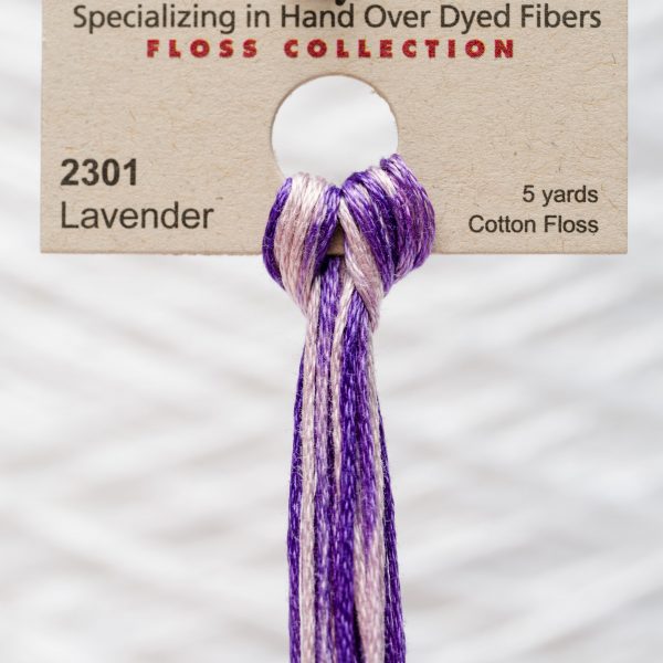 Weeks - Lavender 5 yards 6 strand skein 2301