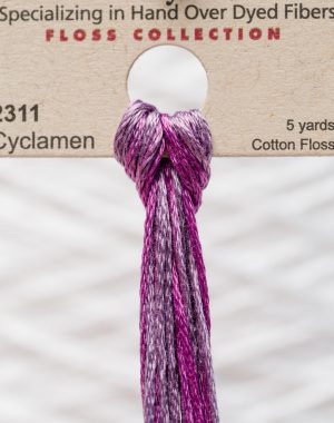 Weeks - Cyclamen 5 yards 6 strand skein 2311
