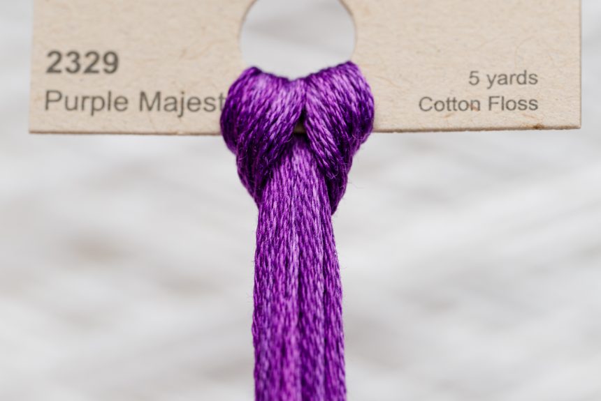 Weeks – Purple Majesty 5 yards 6 strand skein 2329