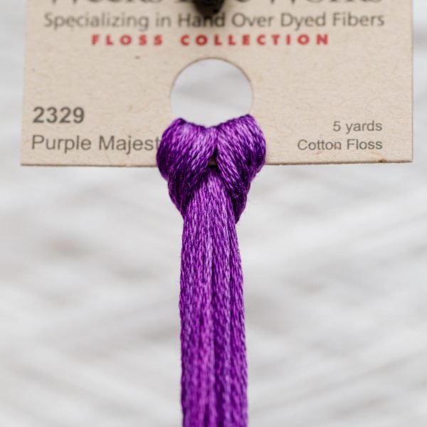Weeks - Purple Majesty 5 yards 6 strand skein 2329