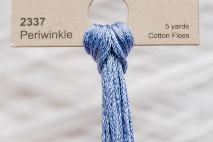 Weeks – Periwinkle 5 yards 6 strand skein 2337