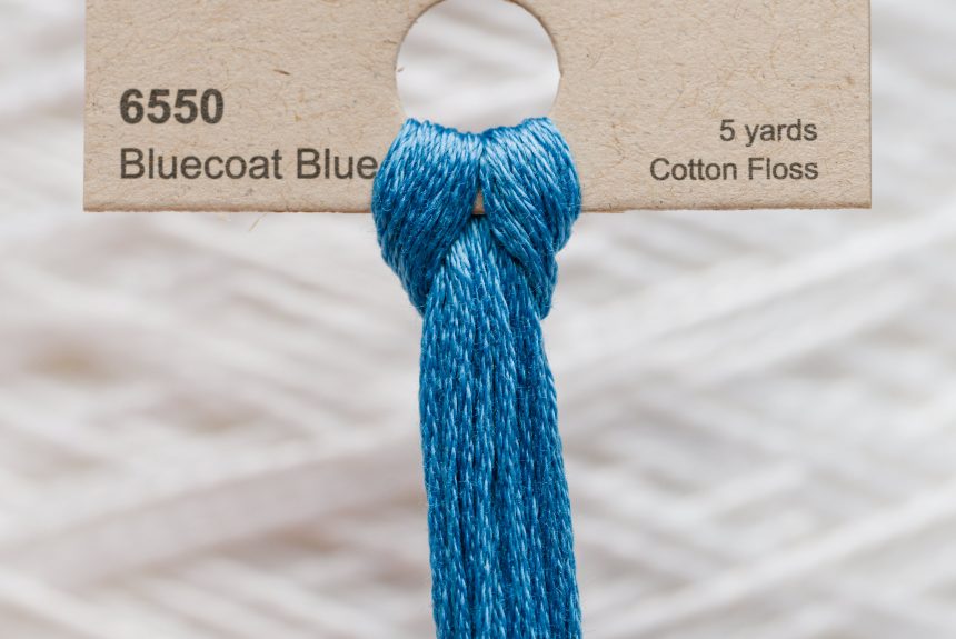 Weeks – Bluecoat Blue 5 yards 6 strand skein 6550