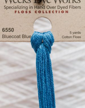 Weeks - Bluecoat Blue 5 yards 6 strand skein 6550