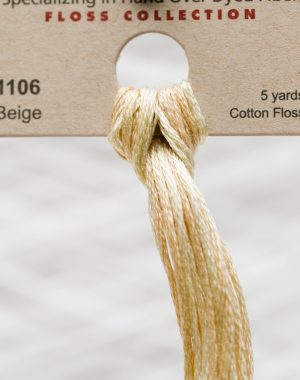 Weeks - Beige 5 yards 6 strand skein 1106