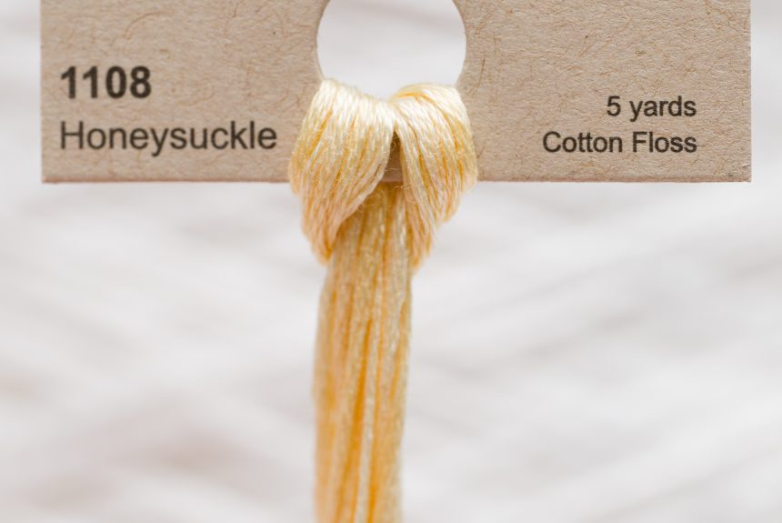 Weeks – Honeysuckle 5 yards 6 strand skein 1108