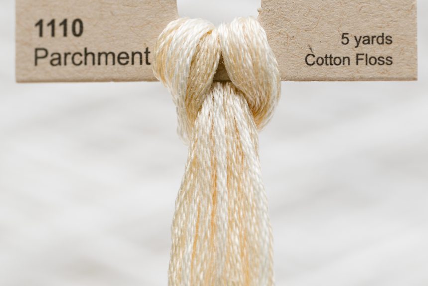 Weeks – Parchment 5 yards 6 strand skein 1110