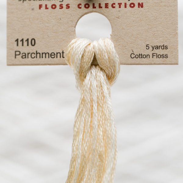 Weeks - Parchment 5 yards 6 strand skein 1110