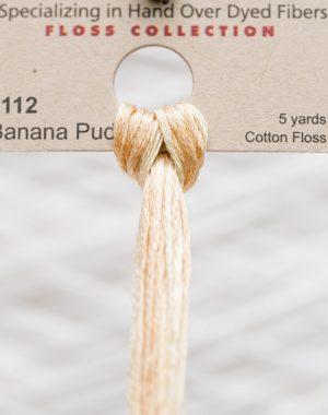 Weeks - Banana Pudding 5 yards 6 strand skein 1112
