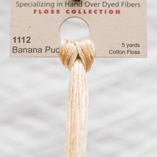 Weeks - Banana Pudding 5 yards 6 strand skein 1112