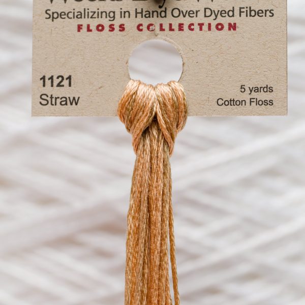 Weeks - Straw 5 yards 6 strand skein 1121