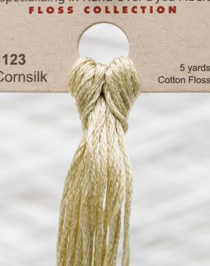 Weeks - Cornsilk 5 yards 6 strand skein 1123