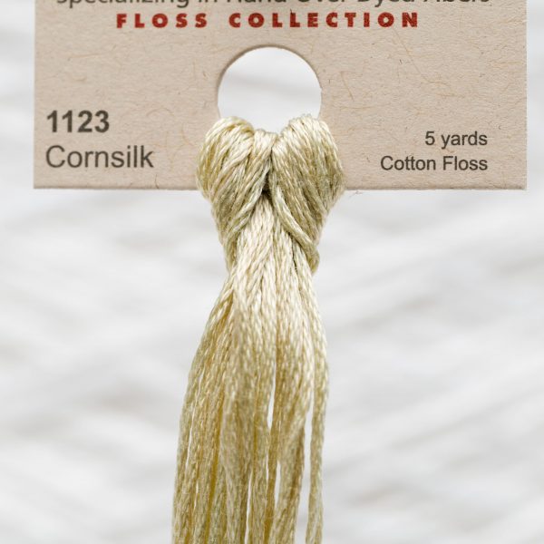 Weeks - Cornsilk 5 yards 6 strand skein 1123