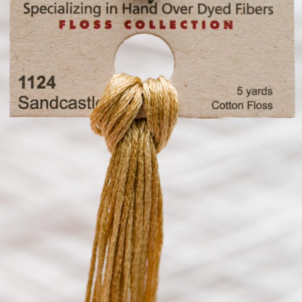 Weeks - Sandcastle 5 yards 6 strand skein 1124