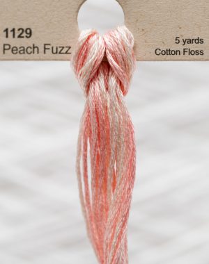Weeks - Peach Fuzz 5 yards 6 strand skein 1129