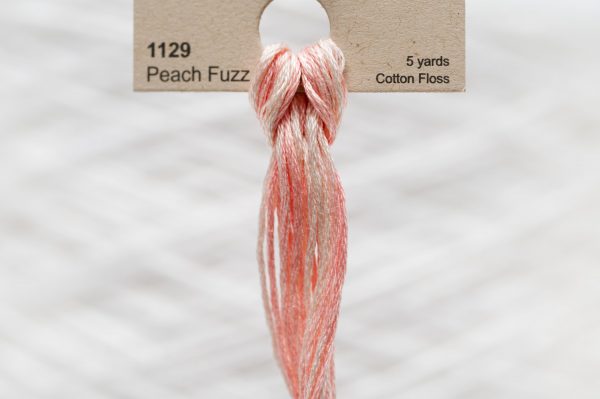 Weeks - Peach Fuzz 5 yards 6 strand skein 1129