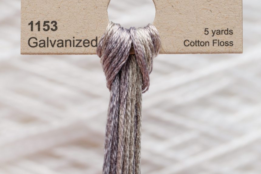 Weeks – Galvanized 5 yards 6 strand skein 1153