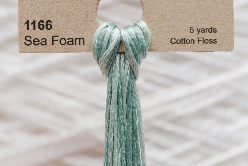 Weeks – Sea Foam 5 yards 6 strand skein 1166