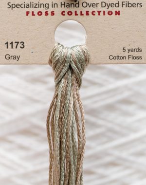 Weeks - Gray 5 yards 6 strand skein  1173