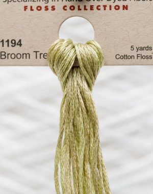 Weeks - Broom Tree 5 yards 6 strand skein 1194