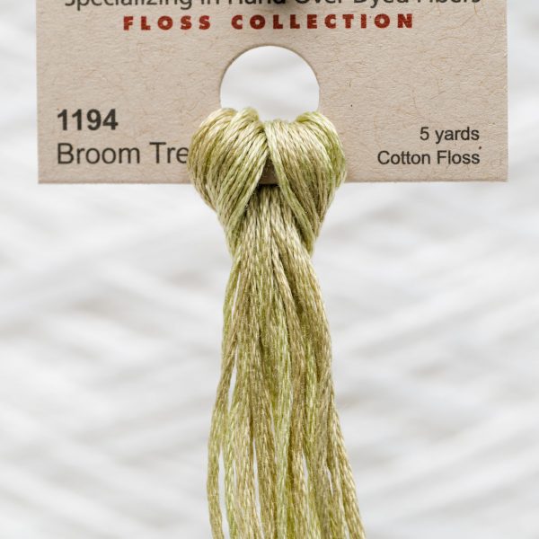 Weeks - Broom Tree 5 yards 6 strand skein 1194