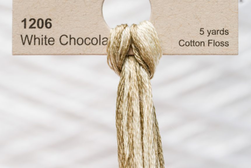 Weeks – White Chocolate 5 yards 6 strand skein 1206