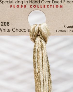 Weeks - White Chocolate 5 yards 6 strand skein 1206