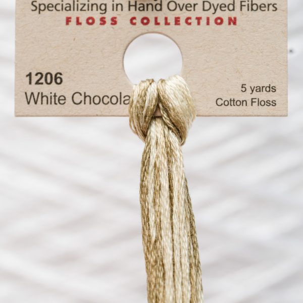 Weeks - White Chocolate 5 yards 6 strand skein 1206