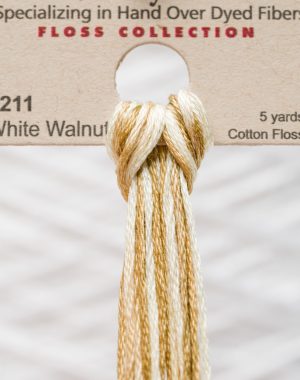 Weeks - White Walnut 5 yards 6 strand skein 1211