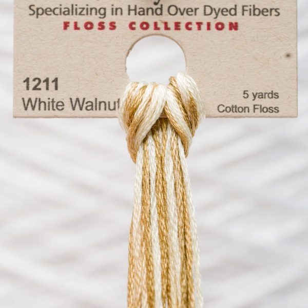 Weeks - White Walnut 5 yards 6 strand skein 1211
