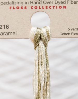 Weeks - Caramel 5 yards 6 strand skein 1216