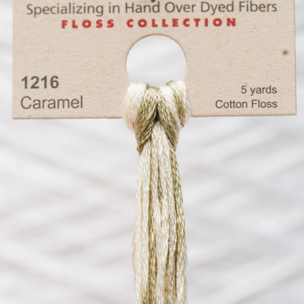 Weeks - Caramel 5 yards 6 strand skein 1216