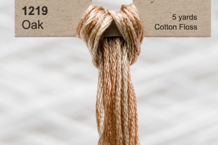 Weeks – Oak 5 yards 6 strand skein 1219