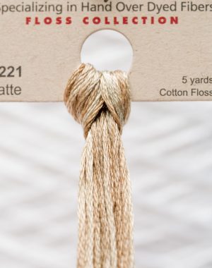 Weeks - Latte 5 yards 6 strand skein 1221