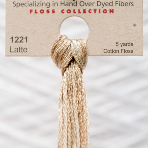 Weeks - Latte 5 yards 6 strand skein 1221