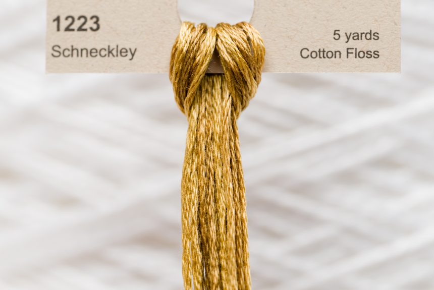 Weeks – Schneckley 5 yards 6 strand skein 1223