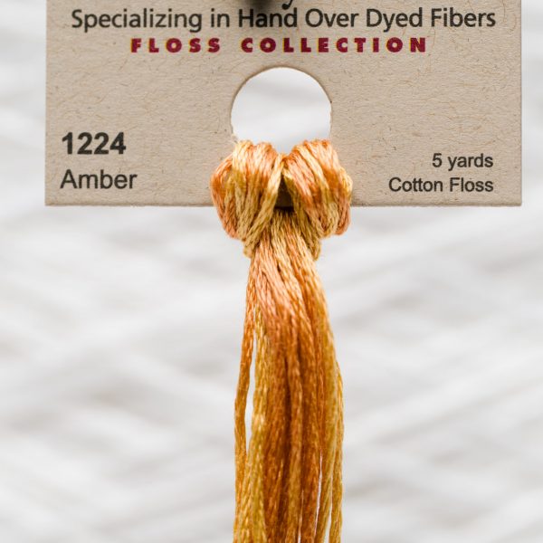 Weeks - Amber 5 yards 6 strand skein 1224