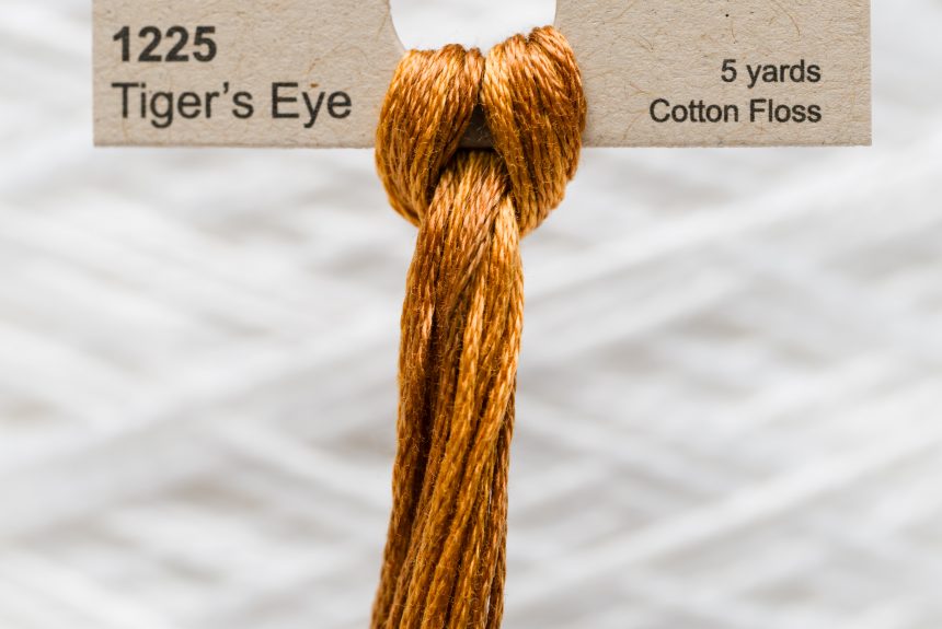 Weeks – Tiger’s Eye 5 yards 6 strand skein 1225