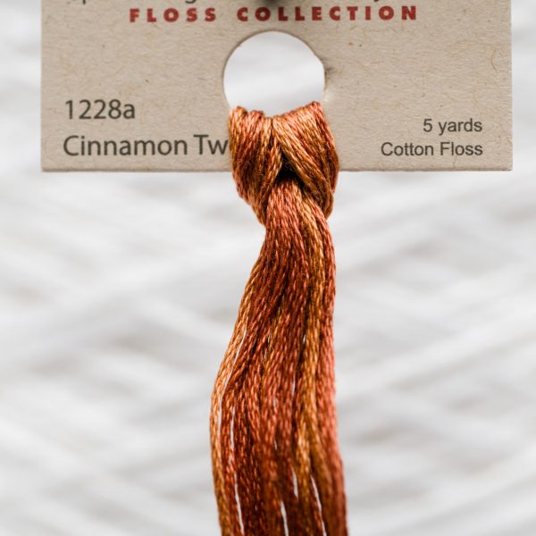 Weeks - Cinnamon Twist 5 yards 6 strand skein 1228a