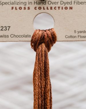 Weeks - Swiss Chocolate 5 yards 6 strand skein 1237