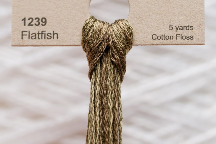 Weeks – Flatfish 5 yards 6 strand skein 1239