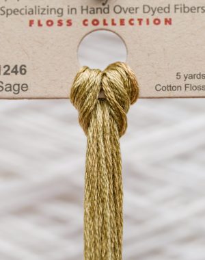 Weeks - Sage 5 yards 6 strand skein 1246