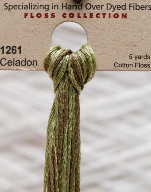 Weeks - Celadon 5 yards 6 strand skein 1261