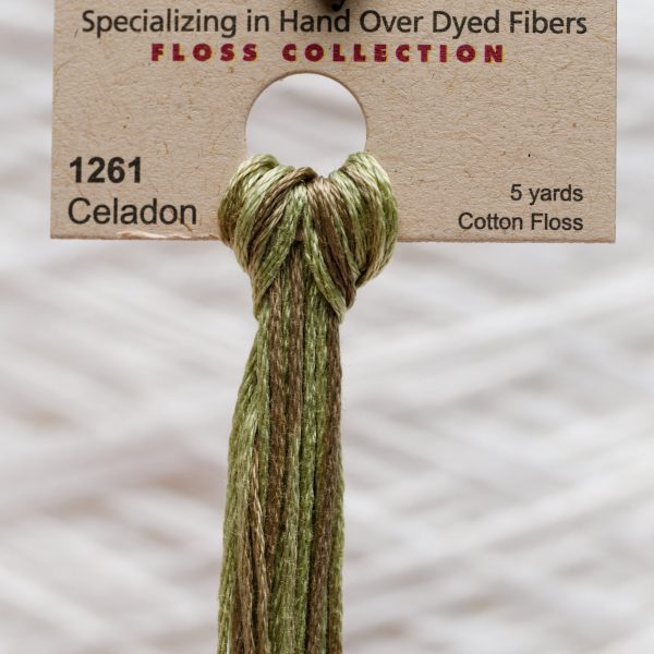 Weeks - Celadon 5 yards 6 strand skein 1261