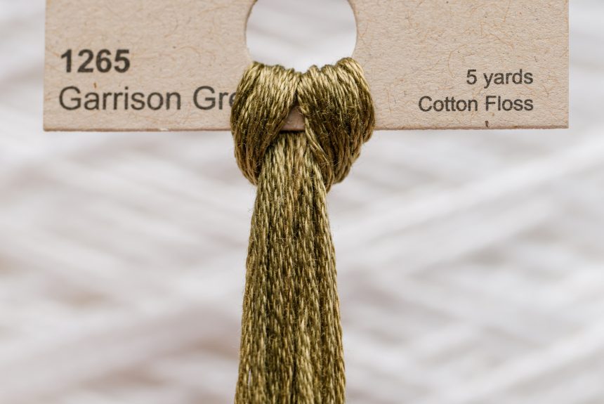Weeks – Garrison Green 5 yards 6 strand skein 1265
