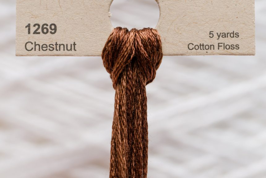Weeks – Chestnut 5 yards 6 strand skein 1269