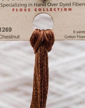 Weeks - Chestnut 5 yards 6 strand skein 1269